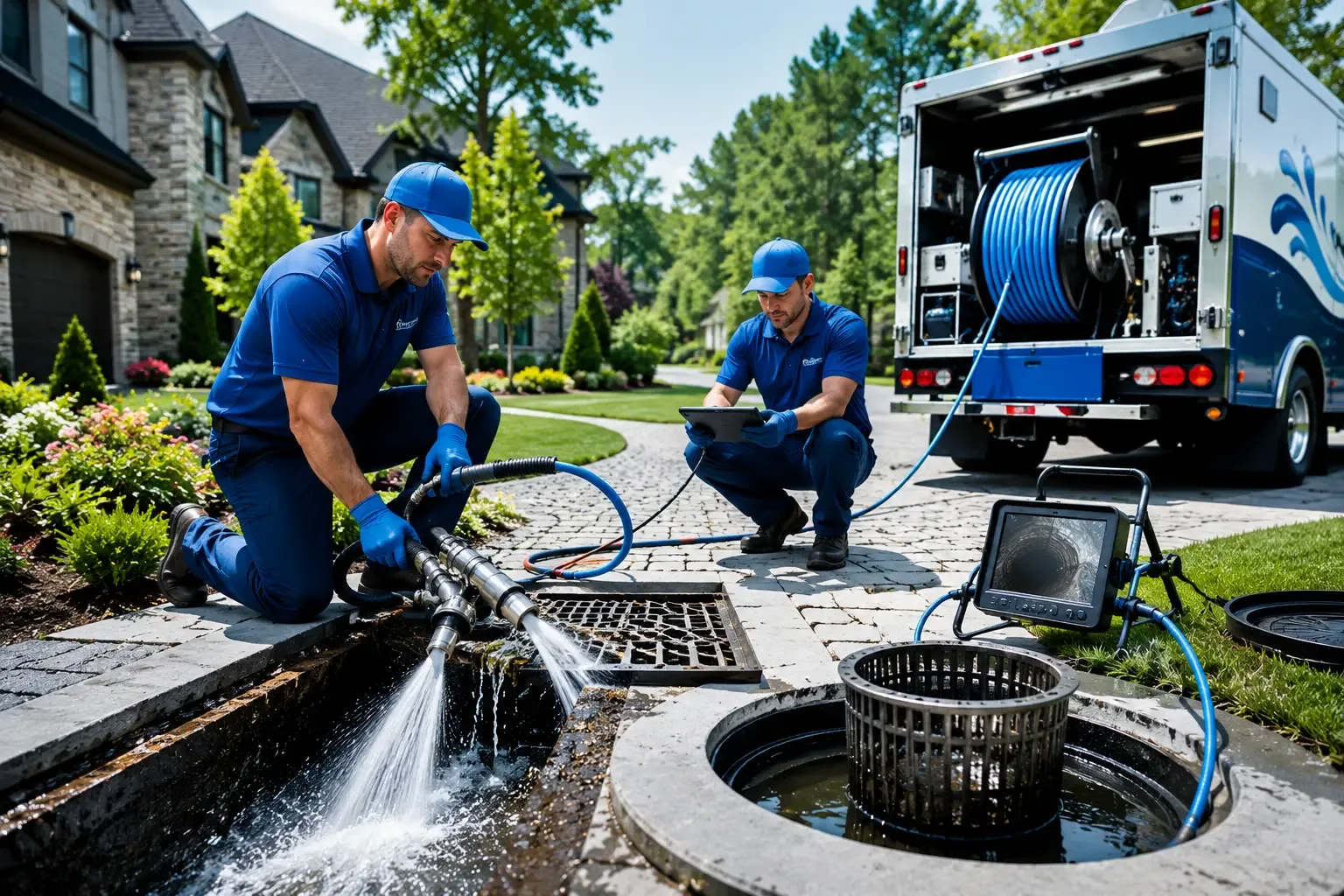 Local outdoor drain cleaning professionals in Adams, WI